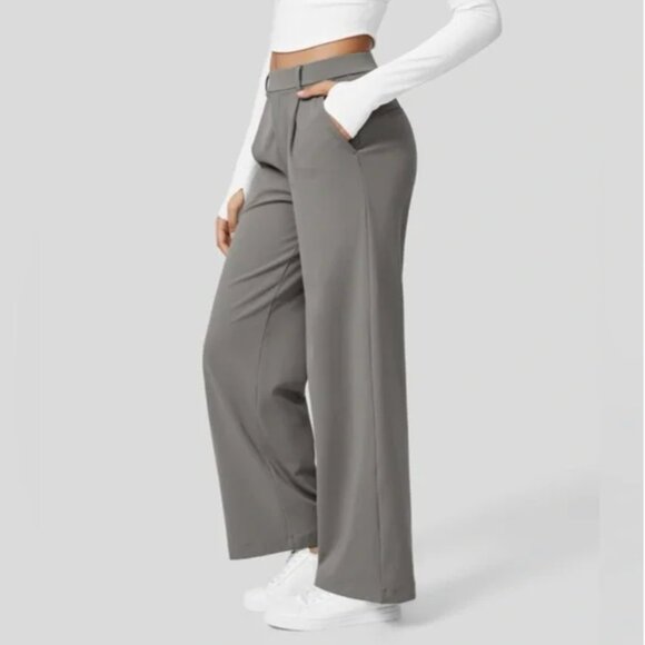 NWT HALARA High Waisted Pocket Straight Leg Work Pant Size XL - Picture 1 of 9
